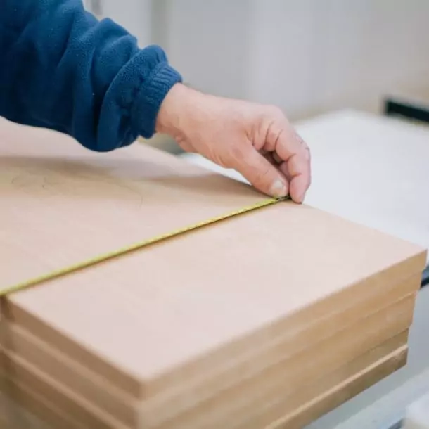 Messung von Holz