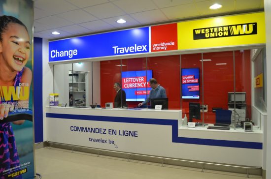 Exchange Dienstleister, Brüssel Bahnhof Nord